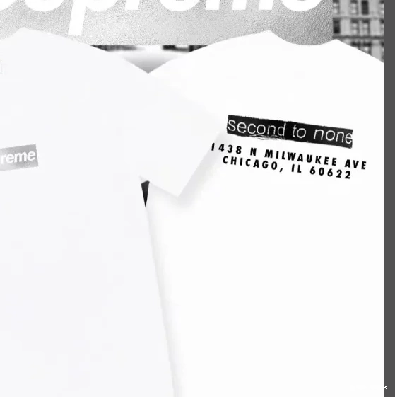 L Chicago Logo White Short M S Tee Chicago Box XL Sleeve White 0724